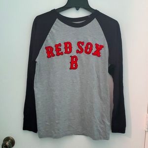 Wright & Ditson Boston Red Sox Baseball Long Sleeve Tee